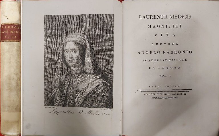 LARENTII MEDICIS MAGNIFICI VITA. Vol. I. Adnotationes et monumenta ad … | Immagine Gallery 2