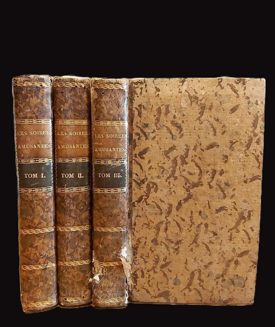 LES SOIREES AMUSANTES ou Recueil Choisi de Nouveaux Contes Moreaux.