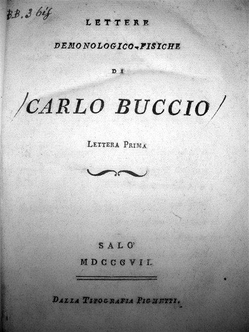 LETTERE DEMONOLOGICO-FISICHE di…
