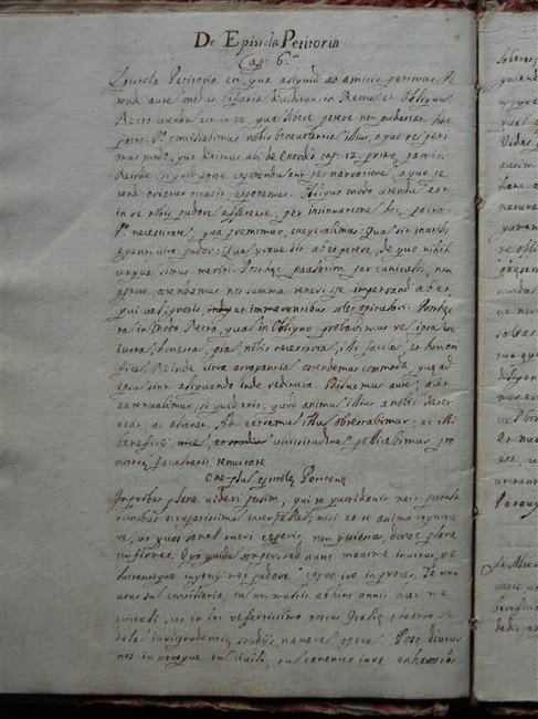 MANOSCRITTI recante il titolo "De Conscribendarum Epistolarum Ratione Opuscola in …