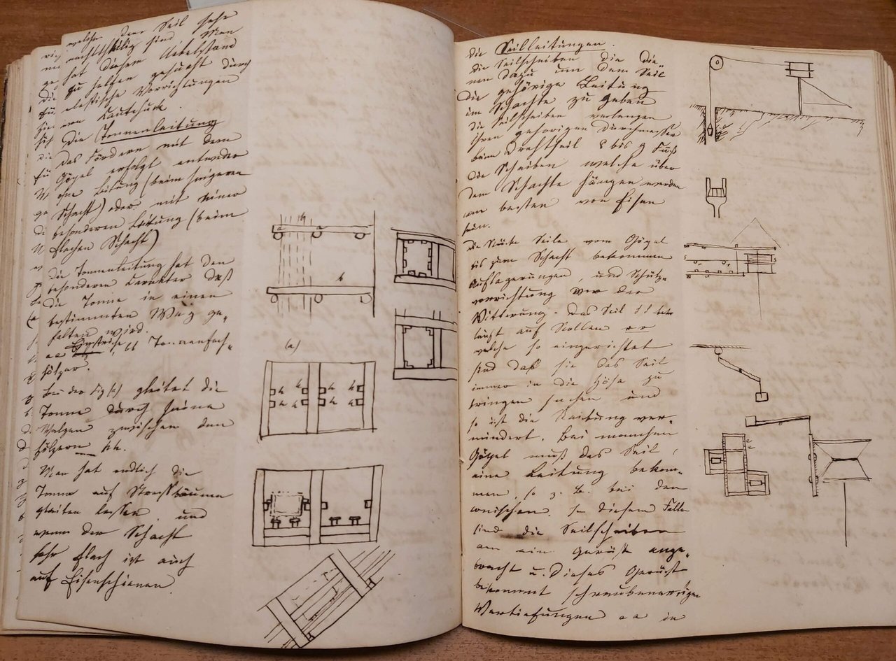 MANOSCRITTO SULLE MINIERE. Mss cartaceo di autore anonimo,