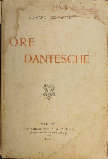 ORE DANTESCHE.
