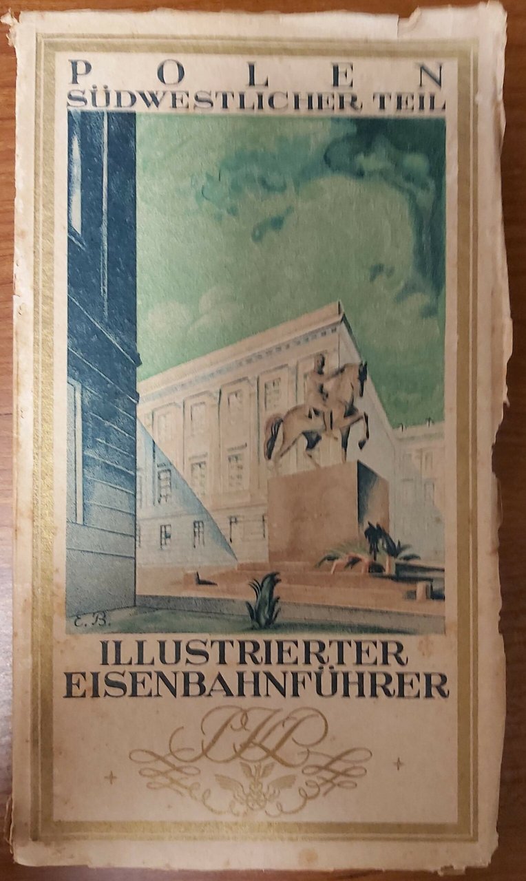 POLEN SUDWESTLICHER TEIL. Illustrierter Eisenbahnfuhrer.