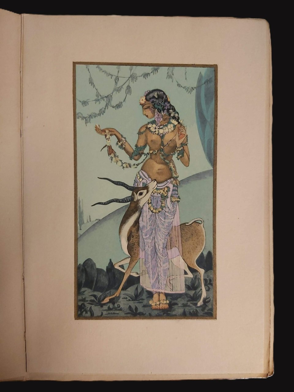 SAKOUNTALA d'aprés l'oeuvre indienne de Kalidasa.