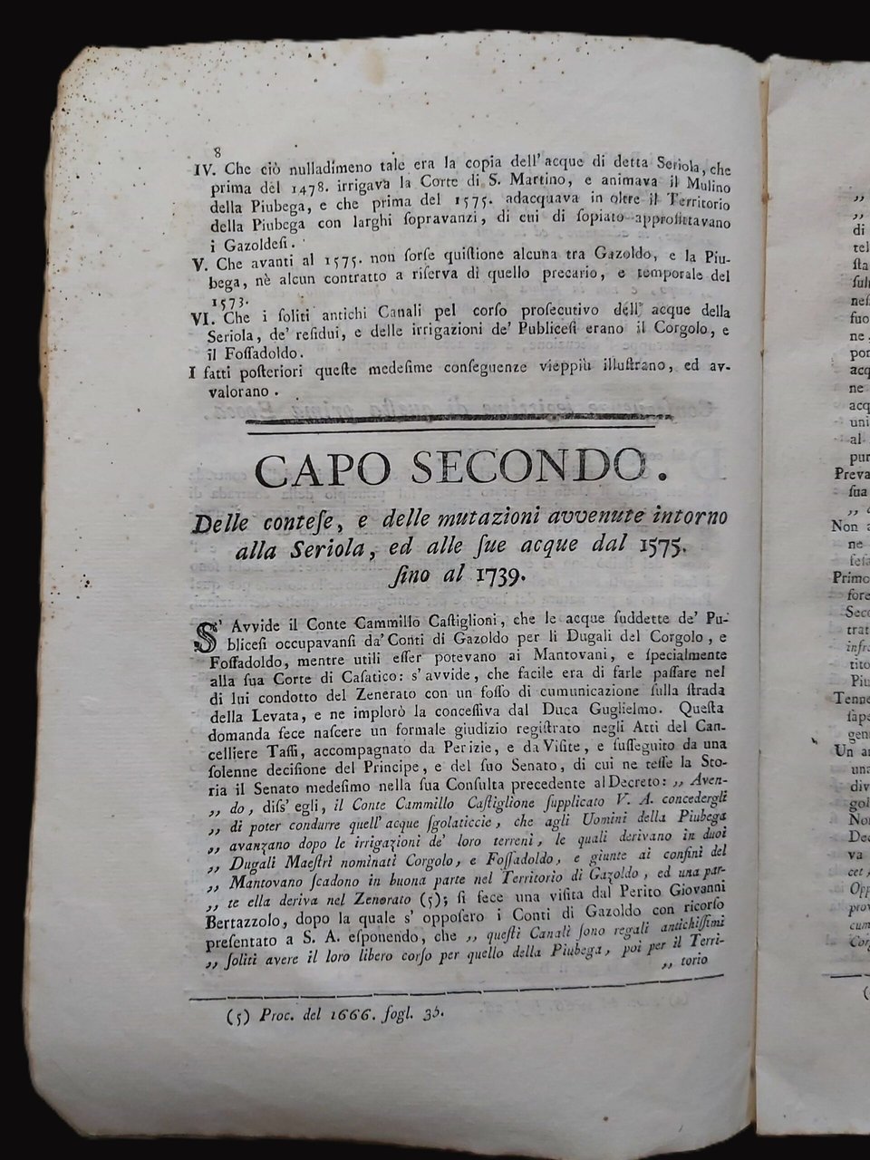 [senza titolo] CAUSA tra il Comune di Piubega e il …
