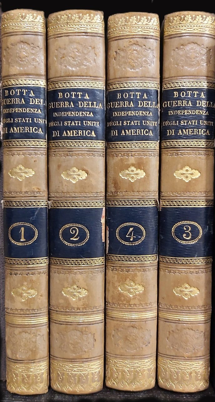 STORIA DELLA GUERRA DELL’INDIPENDENZA degli Stati Uniti di America.