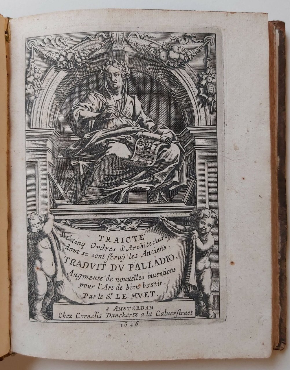 TRAICTE' DES CINQ ORDRES D'ARCHITECTURE dont se sont servy les …