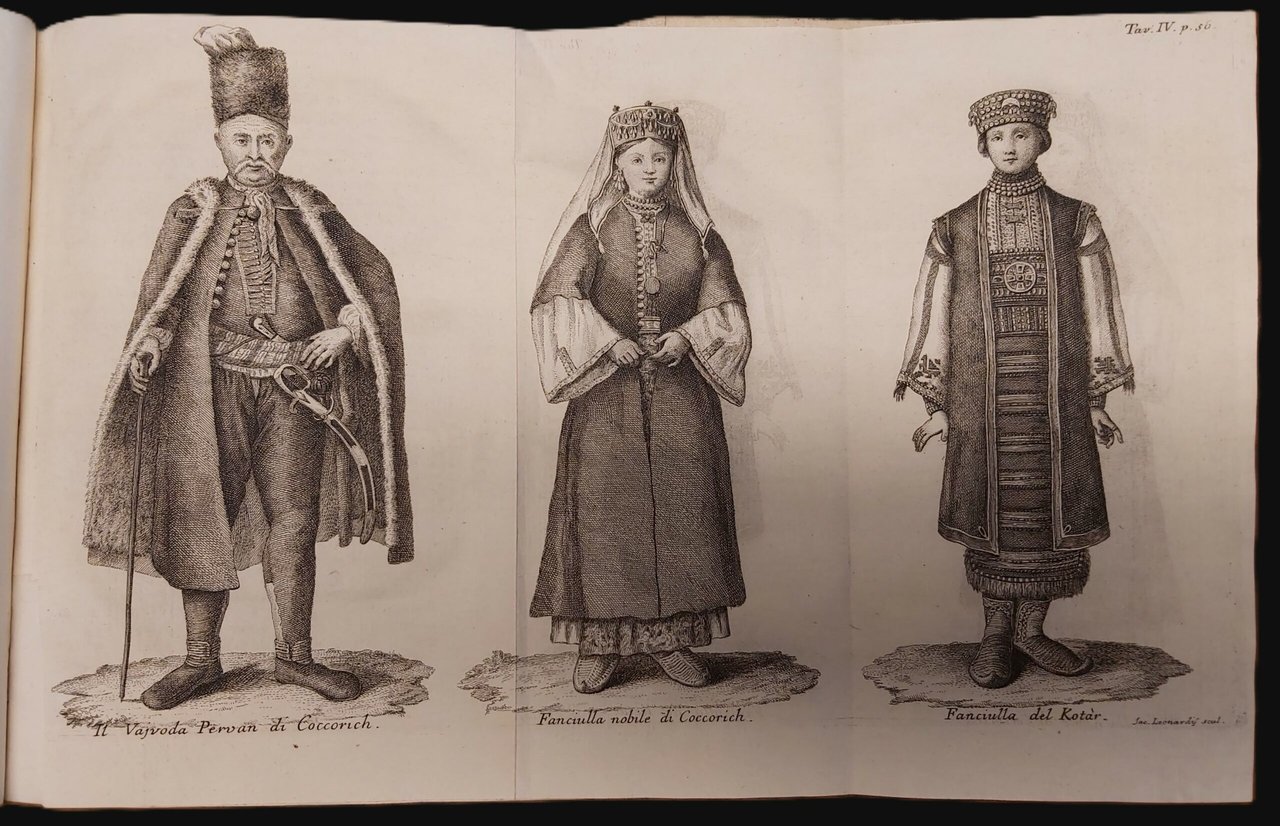 VIAGGIO IN DALMAZIA dell'Abate… Volume primo (e secondo).