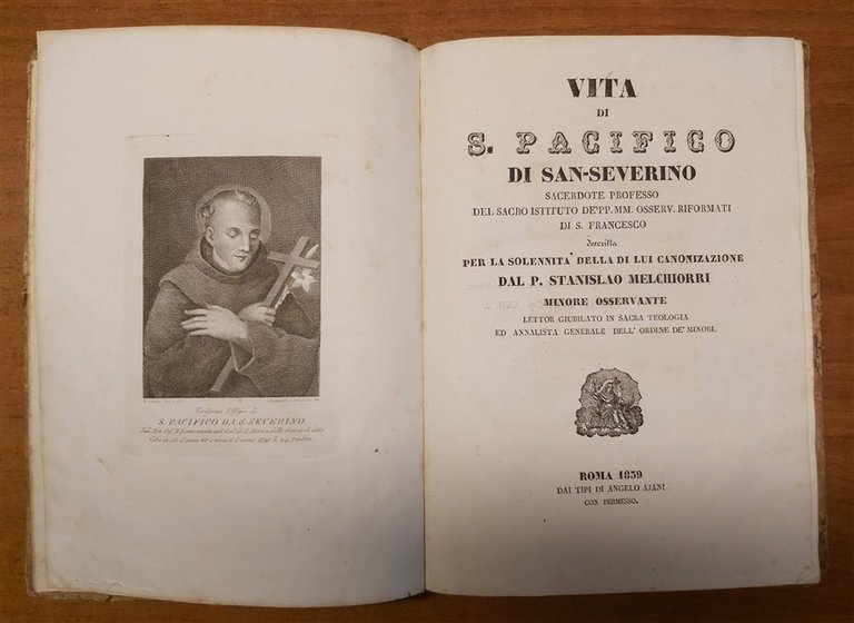 VITA DI S. PACIFICO di San-Severino.