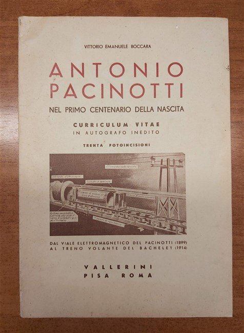 VITTORIO PACINOTTI nel primo centenario della nascita. Curriculum vitae. In …