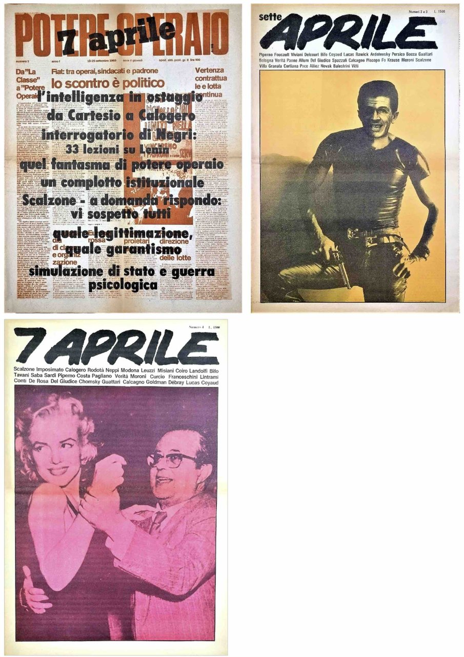 7 aprile. NN. 1, 2/3, 4. Tutto il pubblicato | Immagine principale