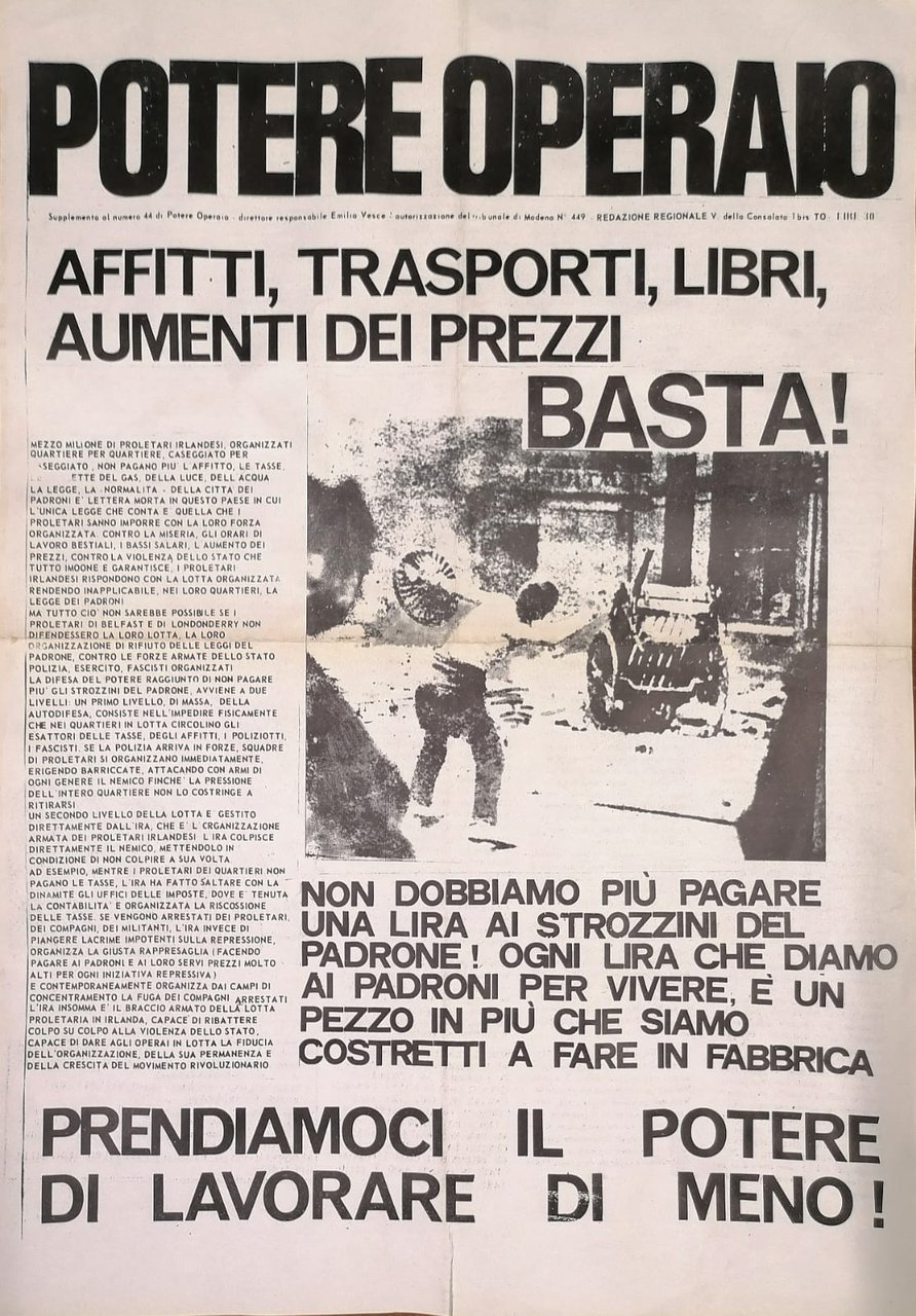 Affitti, trasporti, libri, aumenti dei prezzi: basta! | Immagine principale