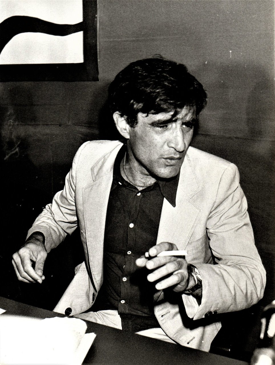 (Autonomia Operaia) Franco Piperno. Fotografia originale | Immagine principale