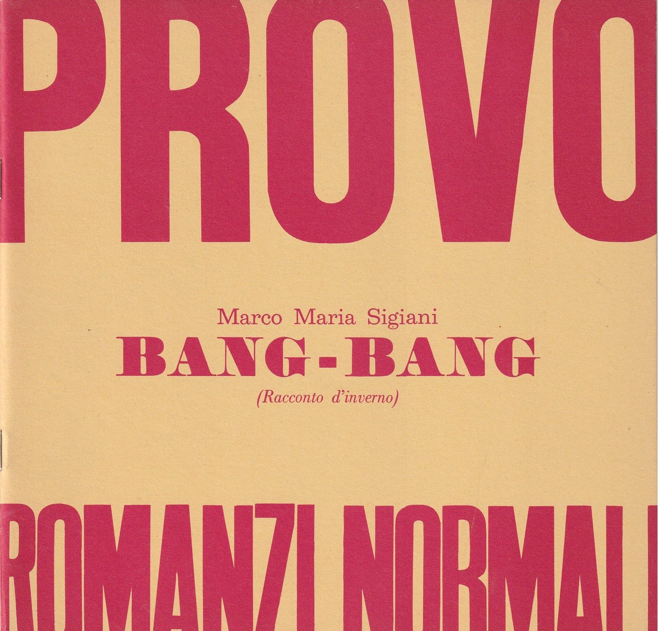 Bang-bang. (Racconto d'inverno)