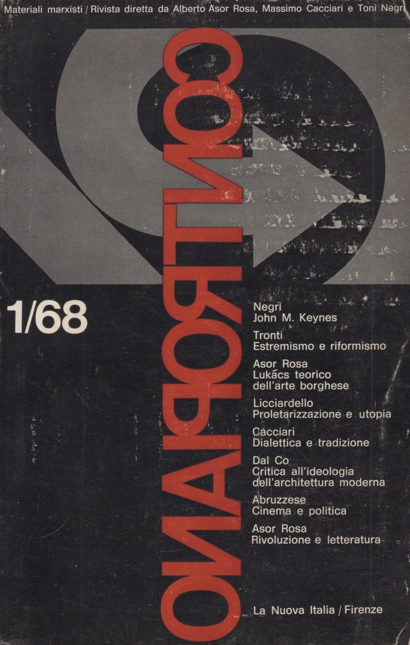 Contropiano. Materiali Marxisti. Rivista diretta da Alberto Asor Rosa e … | Immagine principale
