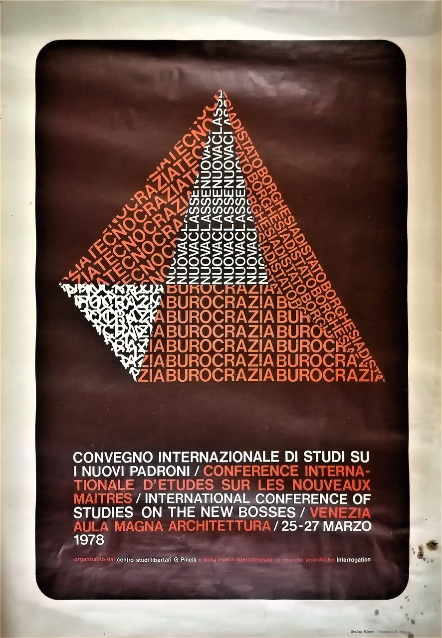 Convegno internazionale di studi sui nuovi padroni. Manifesto | Immagine principale