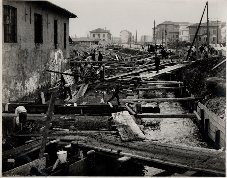 Copertura (…?), via Castelfranco (maggio 1935)