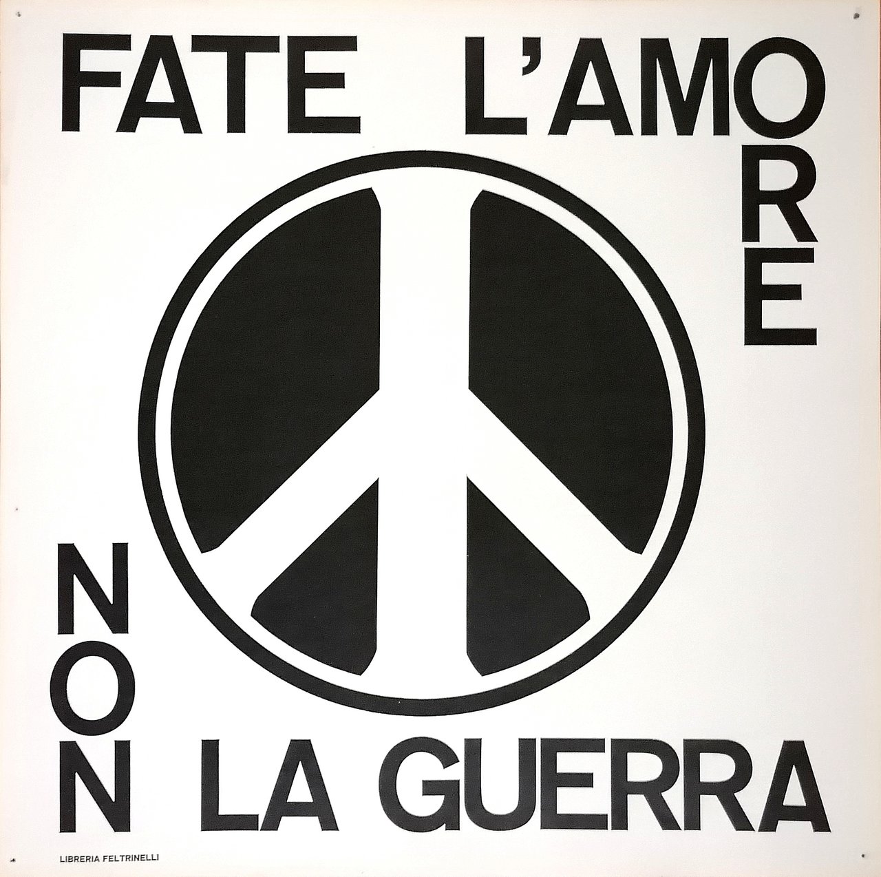 Fate l'amore non la guerra. Manifesto | Immagine principale