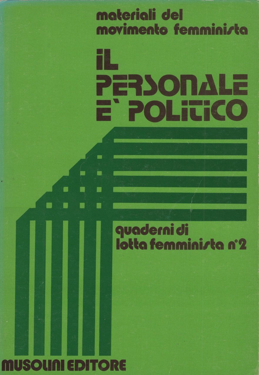 Il personale è politico. Quaderni di lotta femminista n. 2. | Immagine principale