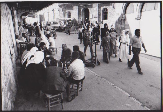 Gerusalemme vecchia nei pressi della Via Dolorosa