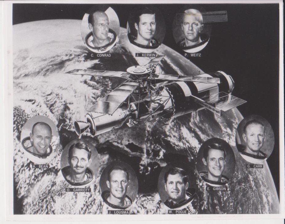 I tre equipaggi della missione spaziale Skylab 2