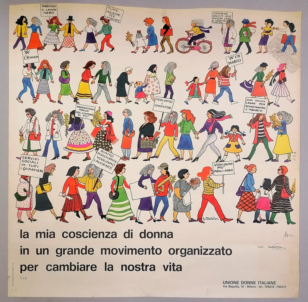 La mia coscienza di donna in un grande movimento organizzato … | Immagine principale