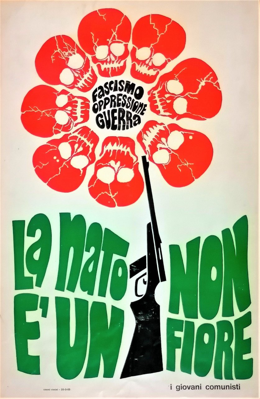 La NATO non è un fiore. Manifesto | Immagine principale