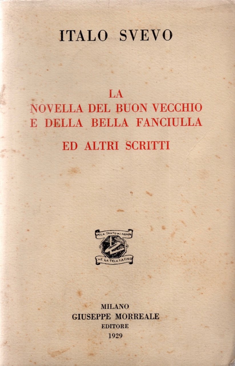La novella del buon vecchio e della bella fanciulla ed …