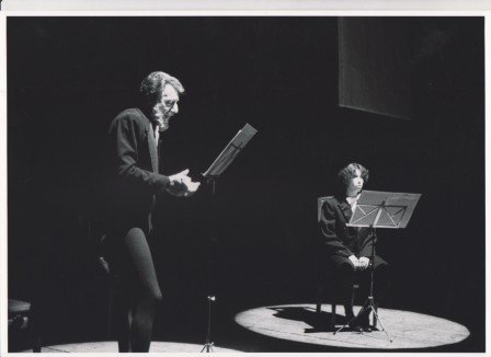 Arrigo Lora Totino, performance "Futura" con Valeria Magli, da un'idea …
