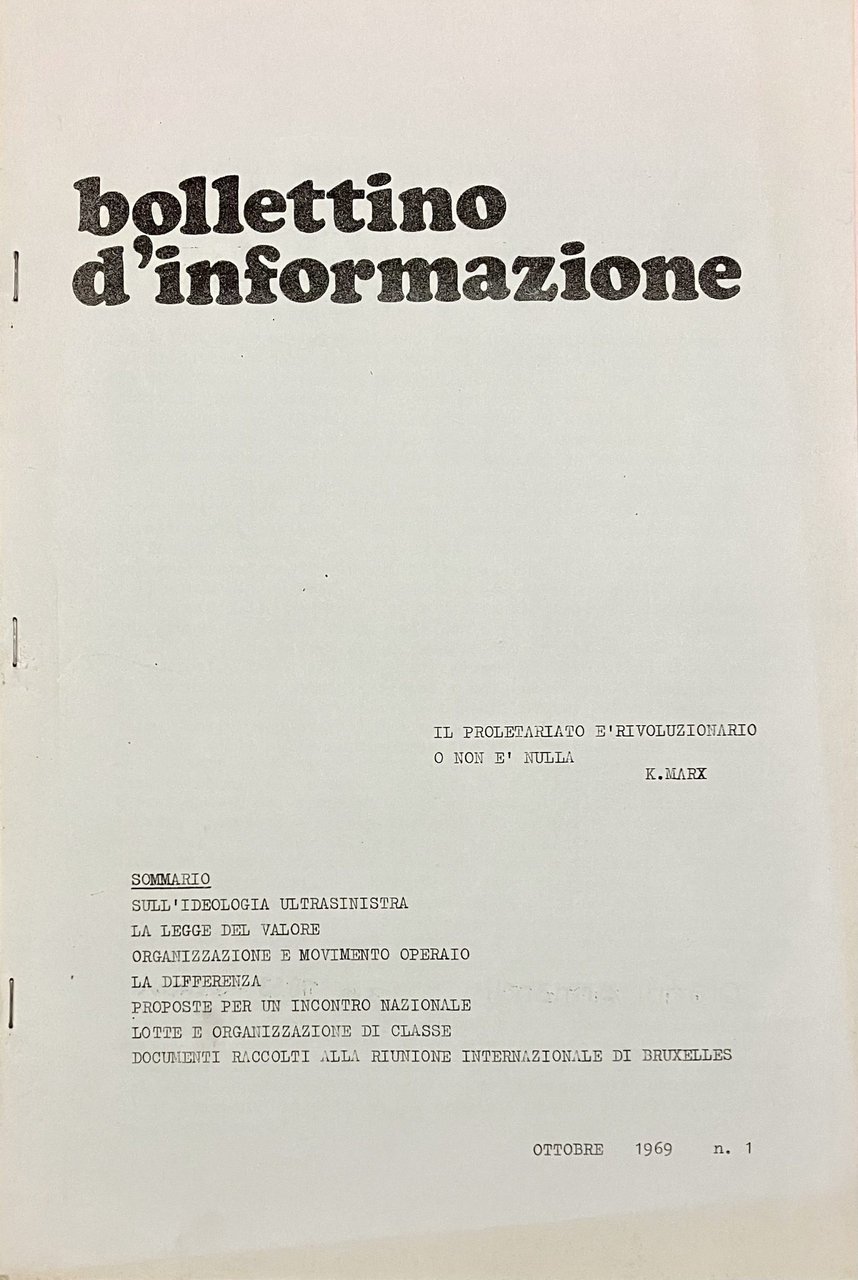 Ludd. Bollettino d'informazione