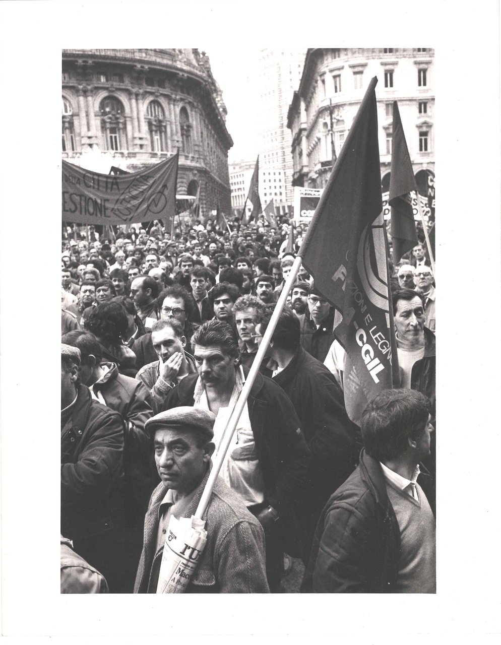 Manifestazione a Genova (Piazza de Ferrari)