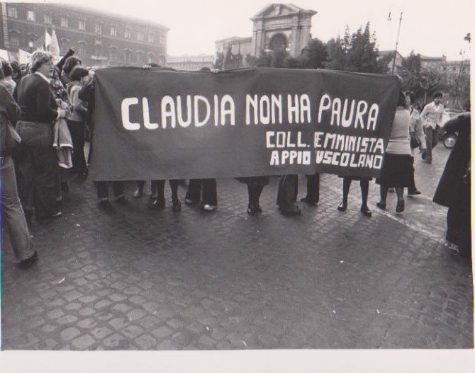 Manifestazione per Claudia Caputo, la diciassettenne romana che ebbe il …