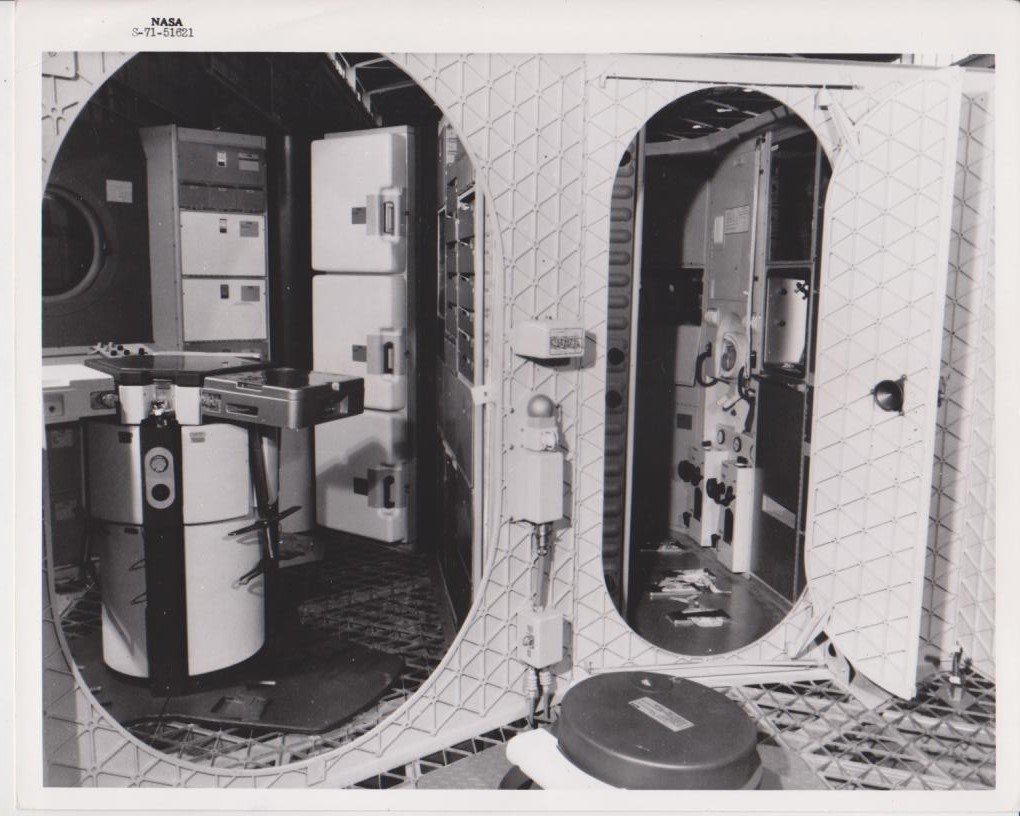 Marshall Space Flight Center, Interno del modulo Skylab