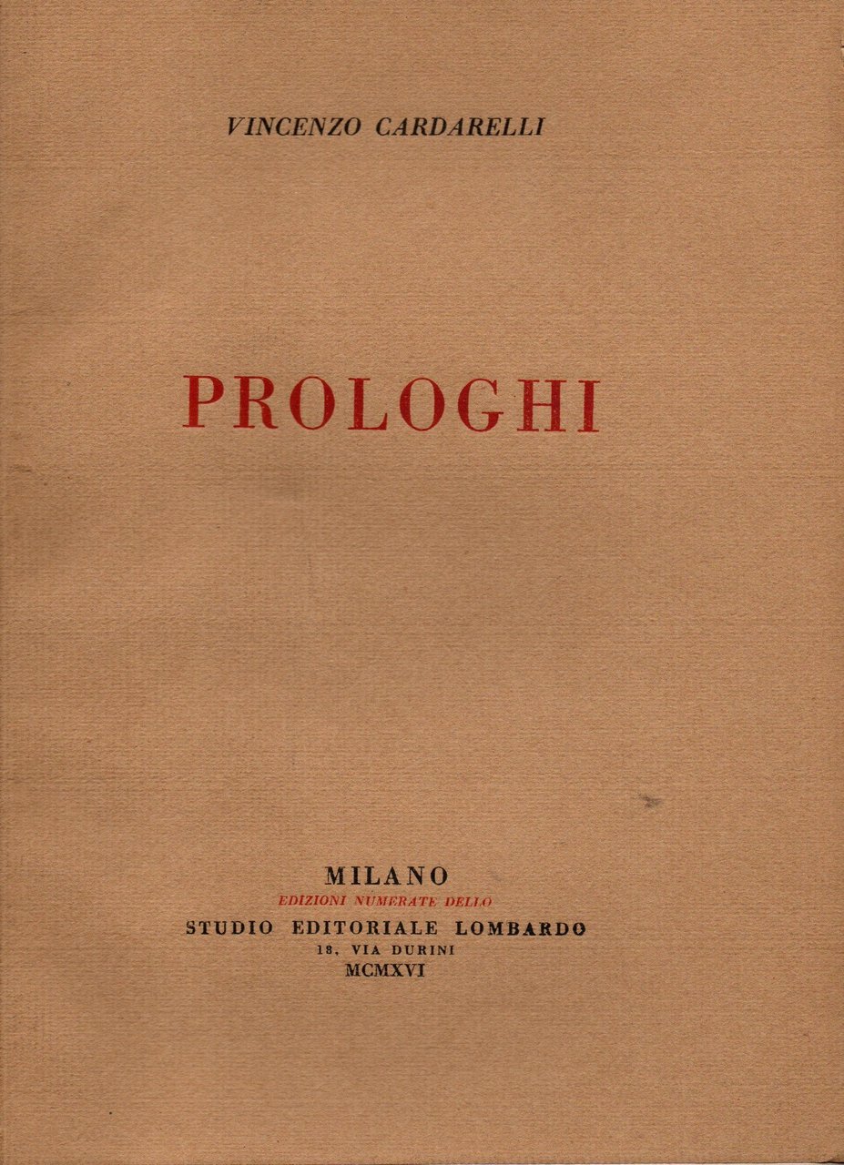 Prologhi