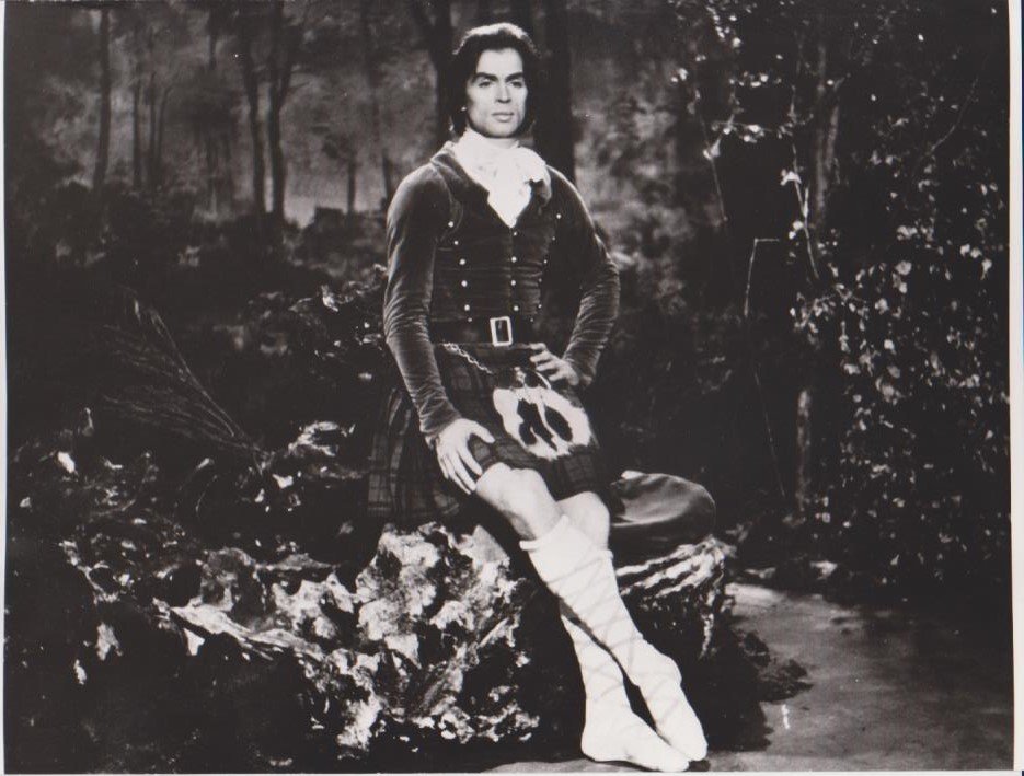 Rudolf Nureyev in "La Sylphide"