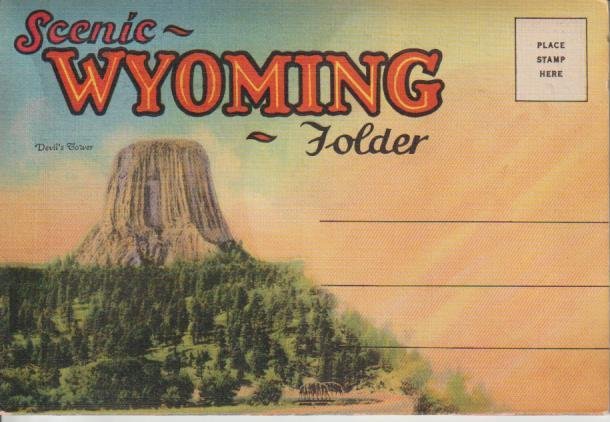 Scenic Wyoming Folder