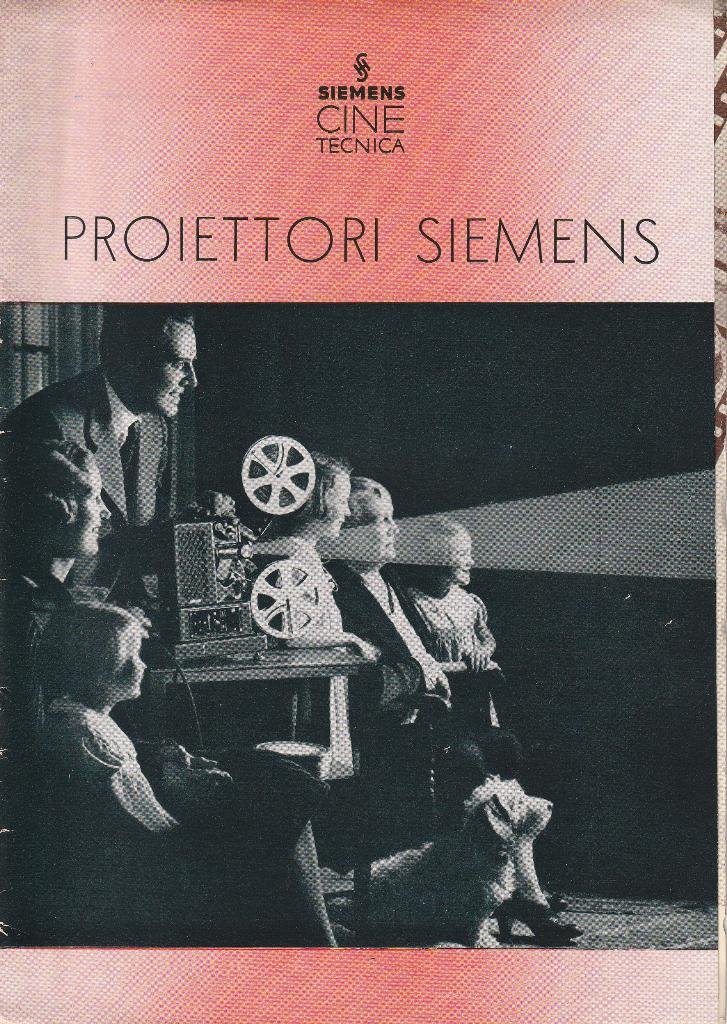 Siemens Cinetecnica. Proiettori Siemens