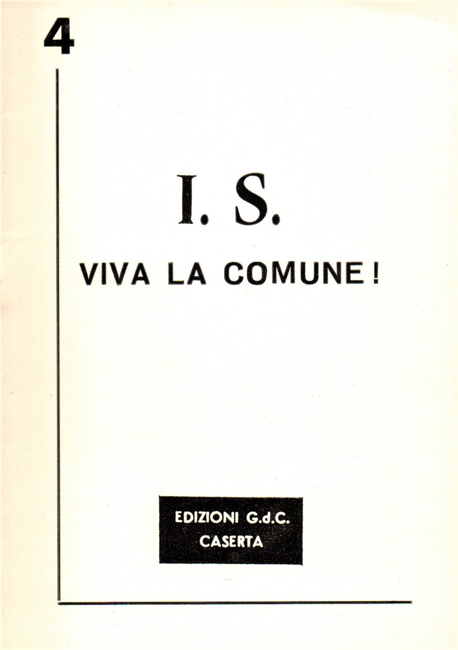 (Situazionismo) I.S. Viva la Comune! | Immagine principale