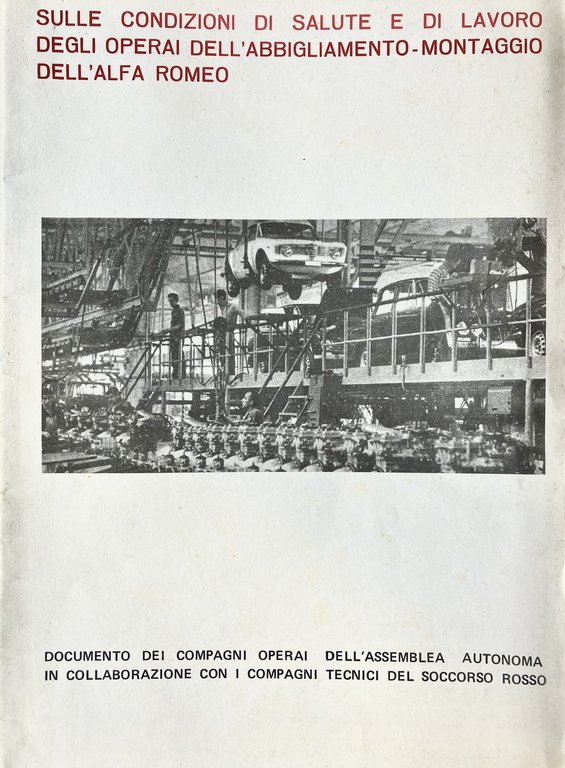 Sulle condizioni di salute e di lavoro degli operai dell'abbigliamento-montaggio … | Immagine Gallery 1