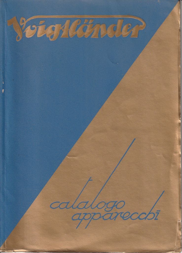 Voigtländer. Catalogo apparecchi