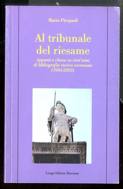 AL TRIBUNALE DEI RIESAME APPUNTI E CHIOSE SU VENT`ANNI DI …