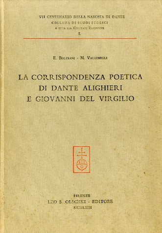 CORRISPONDENZA POETICA DI DANTE ALIGHIERI E GIOVANNI DEL VIRGILIO ( …