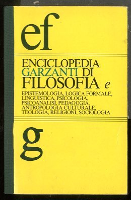 ENCICLOPEDIA GARZANTI DI FILOSOFIA - LS