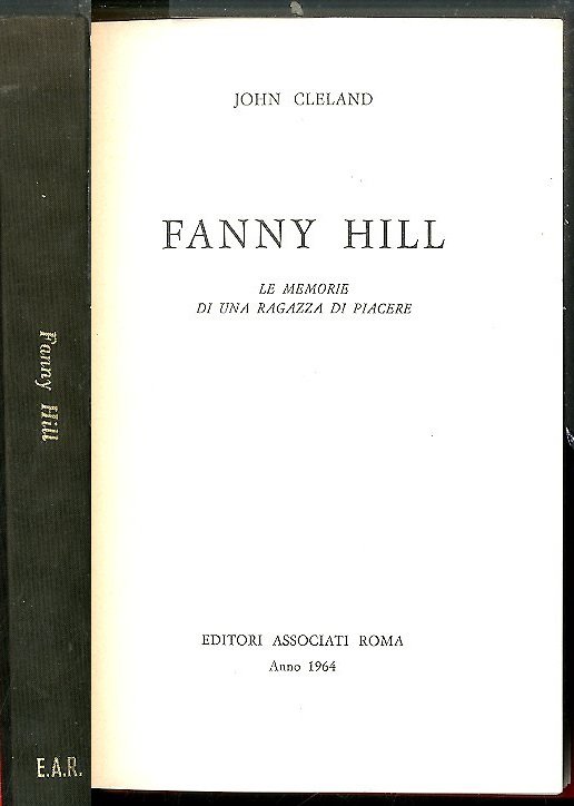 FANNY HILL LE MEMORIE DI UNA RAGAZZA PER BENE - …