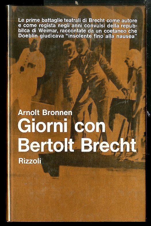 GIORNI CON BERTOLT BRECHT - LS