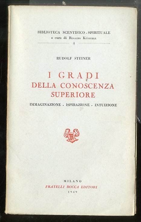 GRADI DELLA CONOSCENZA SUPERIORE IMMAGINAZIONE ISPIRAZIONE INTUIZIONE ( I ) …