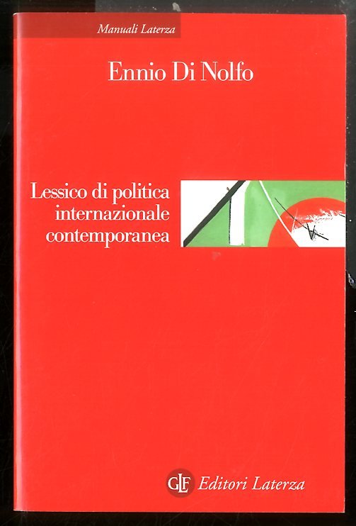 LESSICO DI POLITICA INTERNAZIONALE CONTEMPORANEA - LS