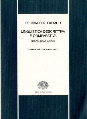 LINGUISTICA DESCRITTIVA E COMPARATIVA INTRODUZIONE CRITICA - LS