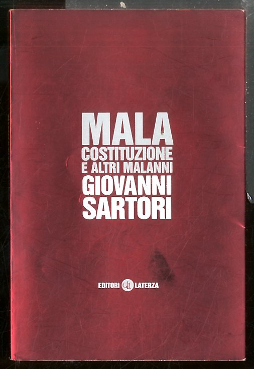 MALA COSTITUZIONE E ALTRI MALANNI - LS