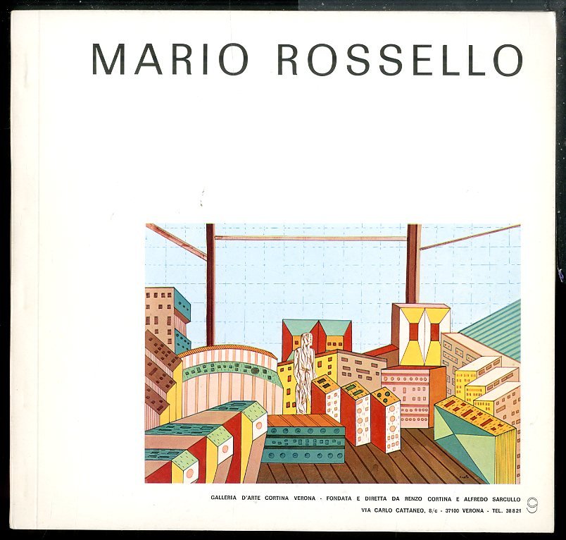 MARIO ROSSELLO GALLERIA D`ARTE CORTINA MILANO - LS